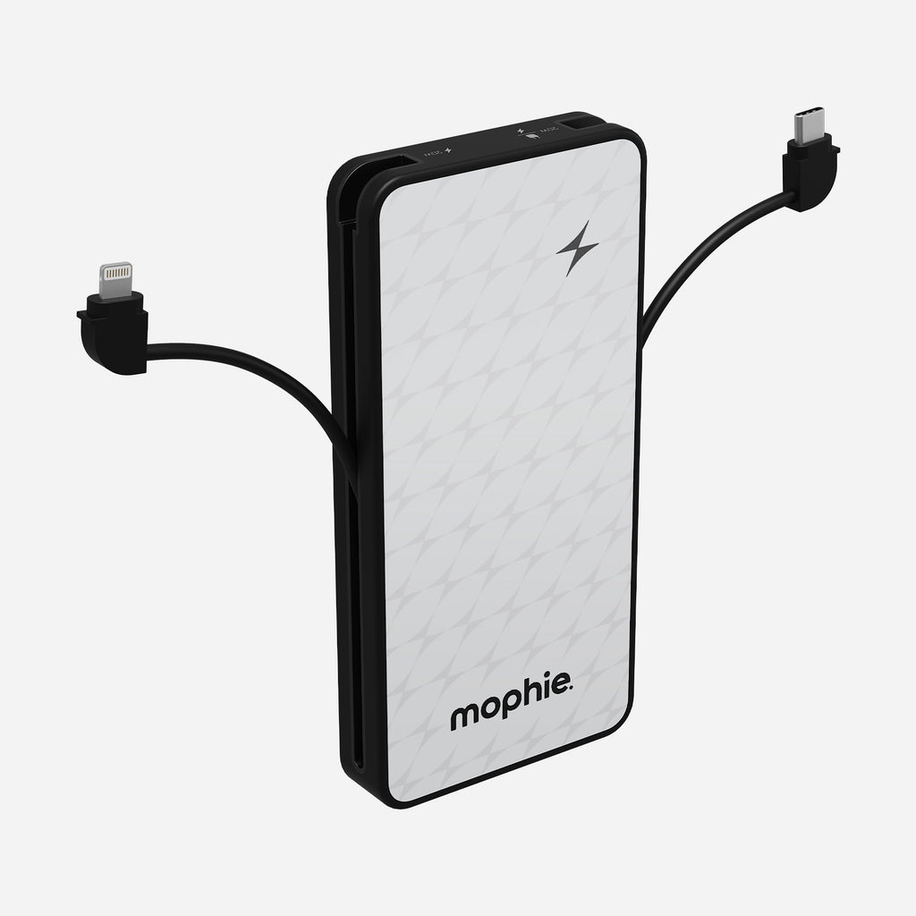 Powerstation Plus 10K Power Bank with Integrated Cables 20W