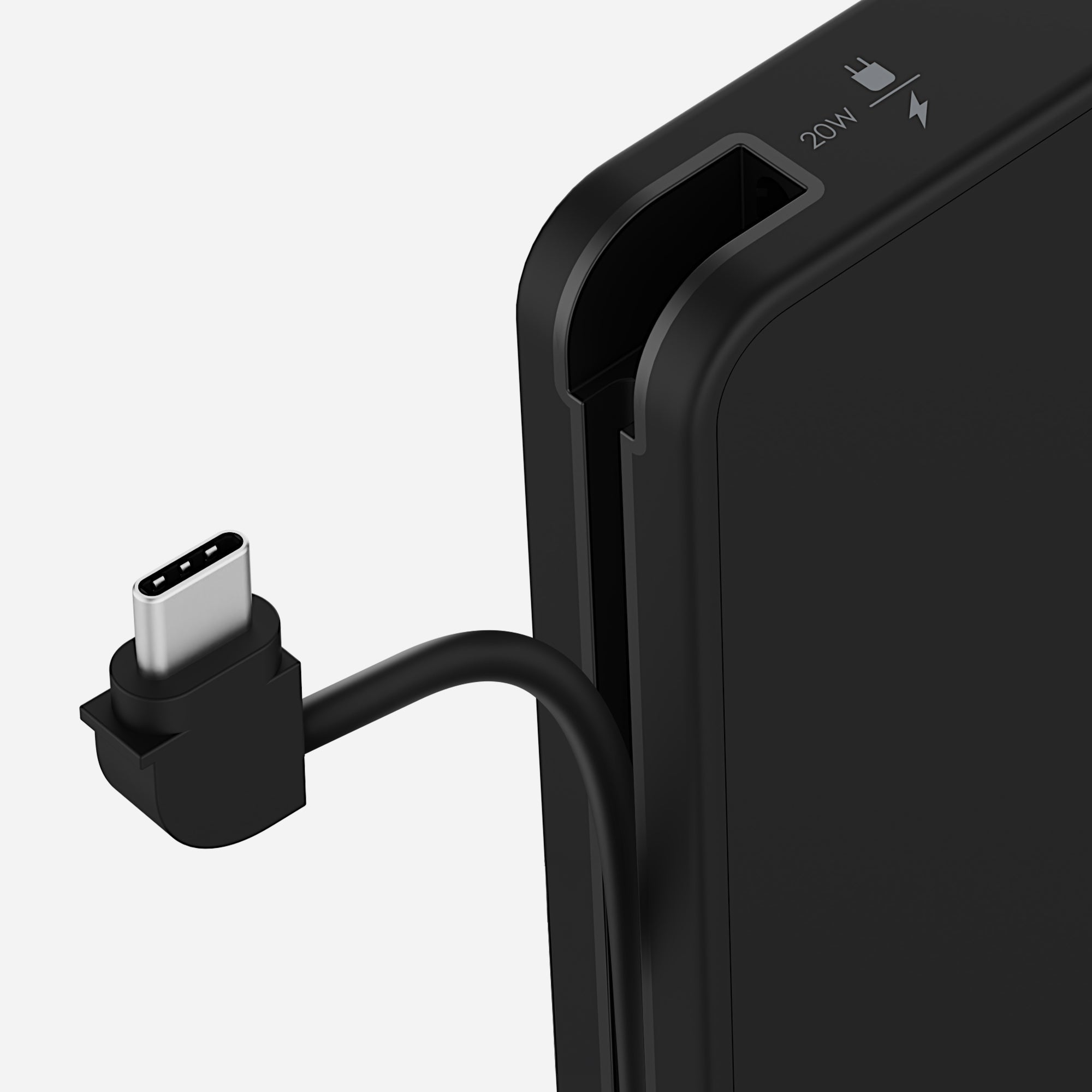 Powerstation Plus 10K Power Bank with Integrated Cables 20W