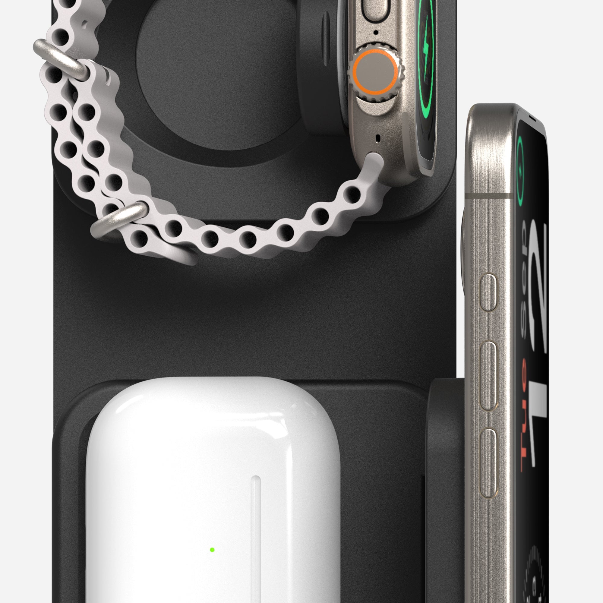 3-in-1 Portable Travel Charger with MagSafe Global Edition