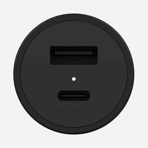 42W Dual Port USB-C + USB-A Car Adapter
