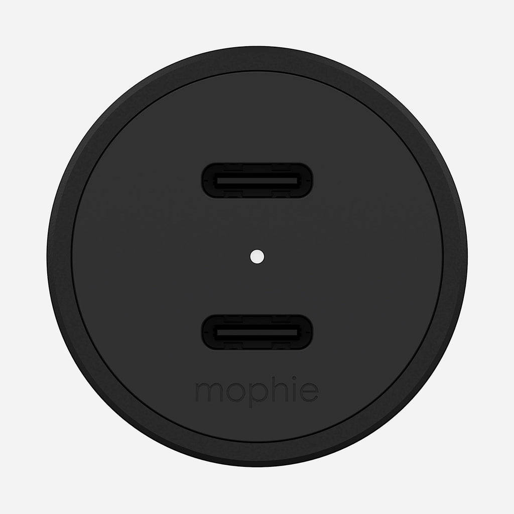 60W Dual Port USB-C Car Adapter