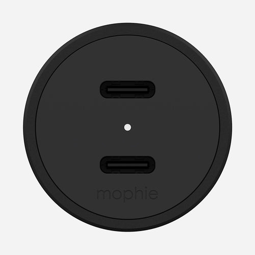60W Dual Port USB-C Car Adapter
