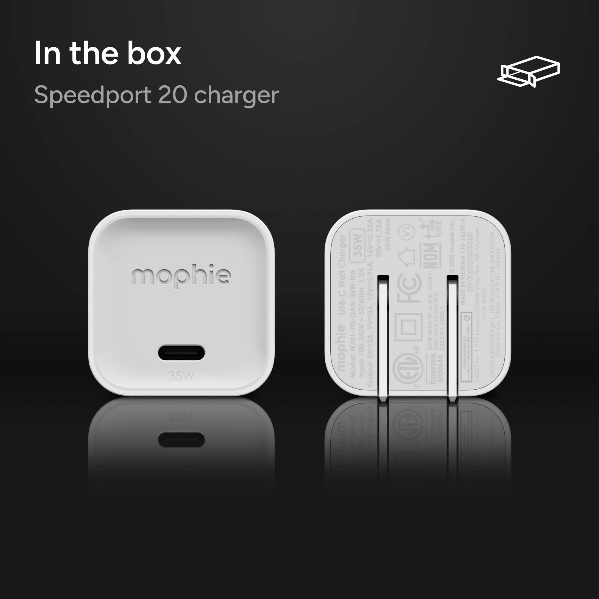 Speedport 20W Wall Charger