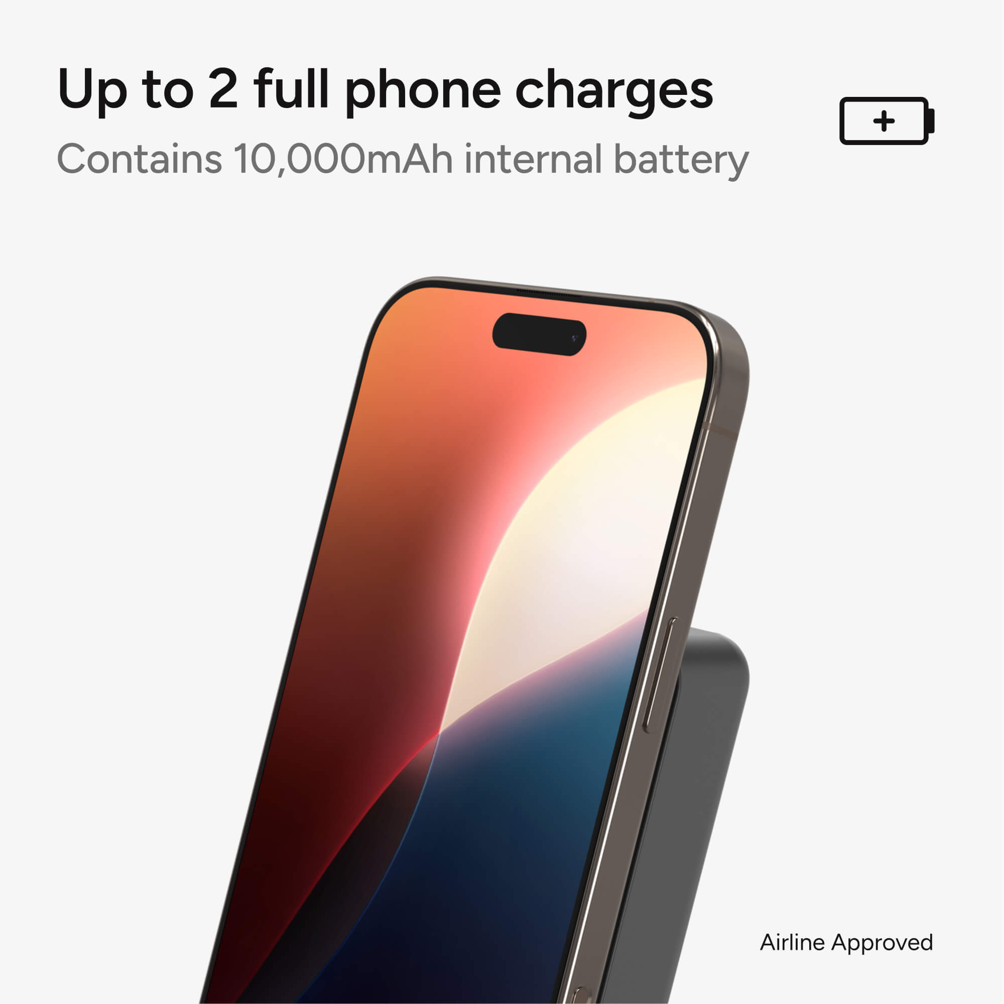 Slim Wireless 10K Powerstation - Power Bank 15W