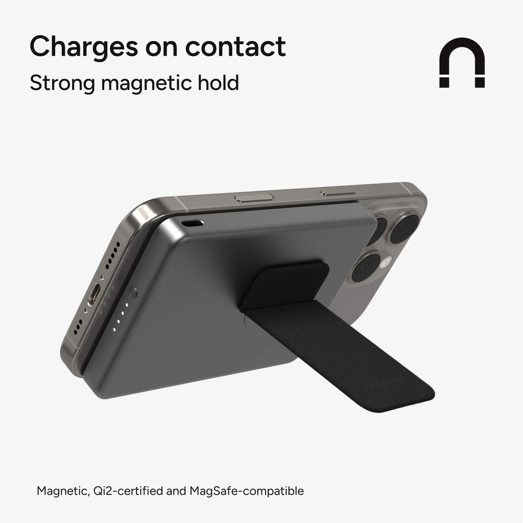 Slim Wireless 5K Powerstation - Power Bank with Stand