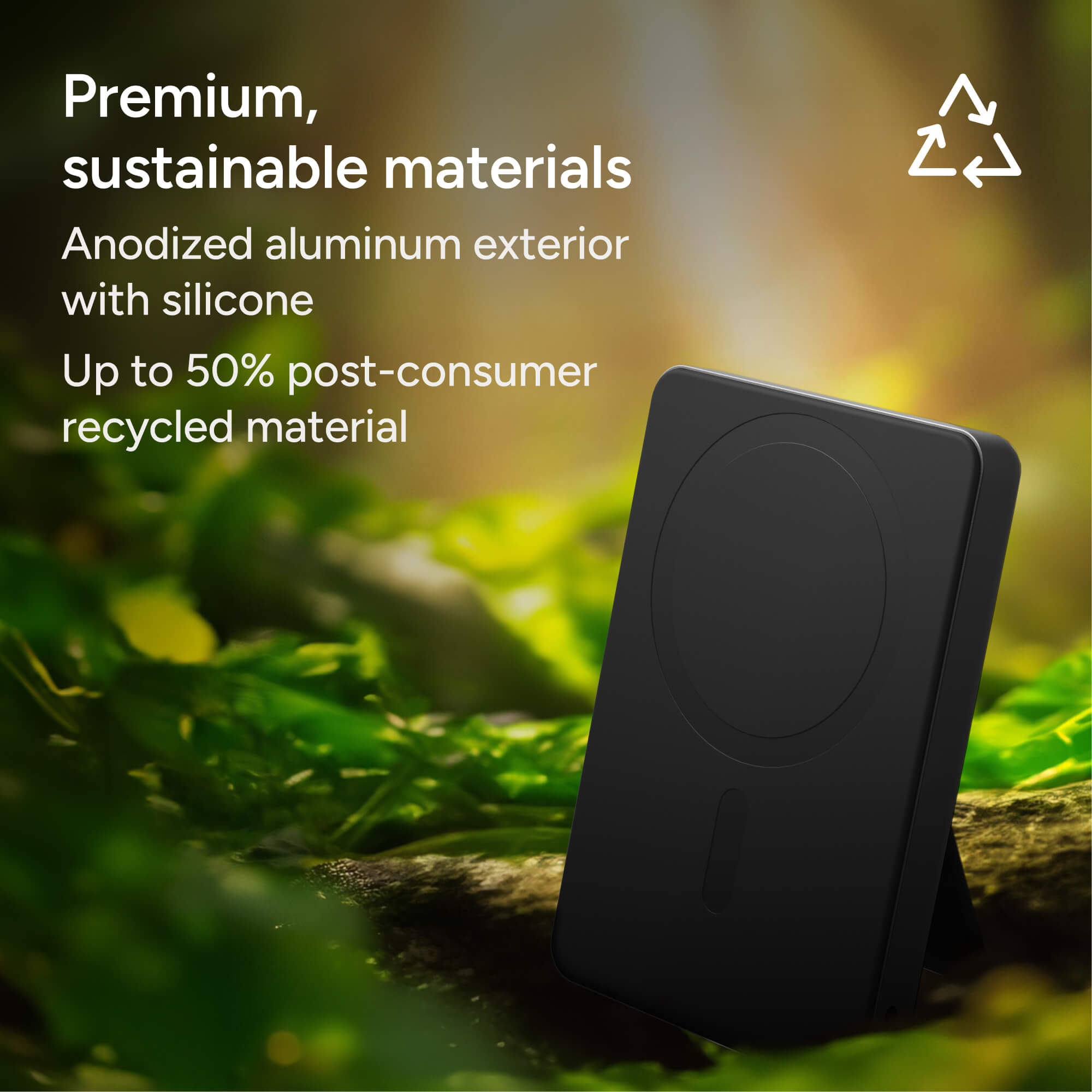 Slim Wireless 5K Powerstation - Power Bank with Stand
