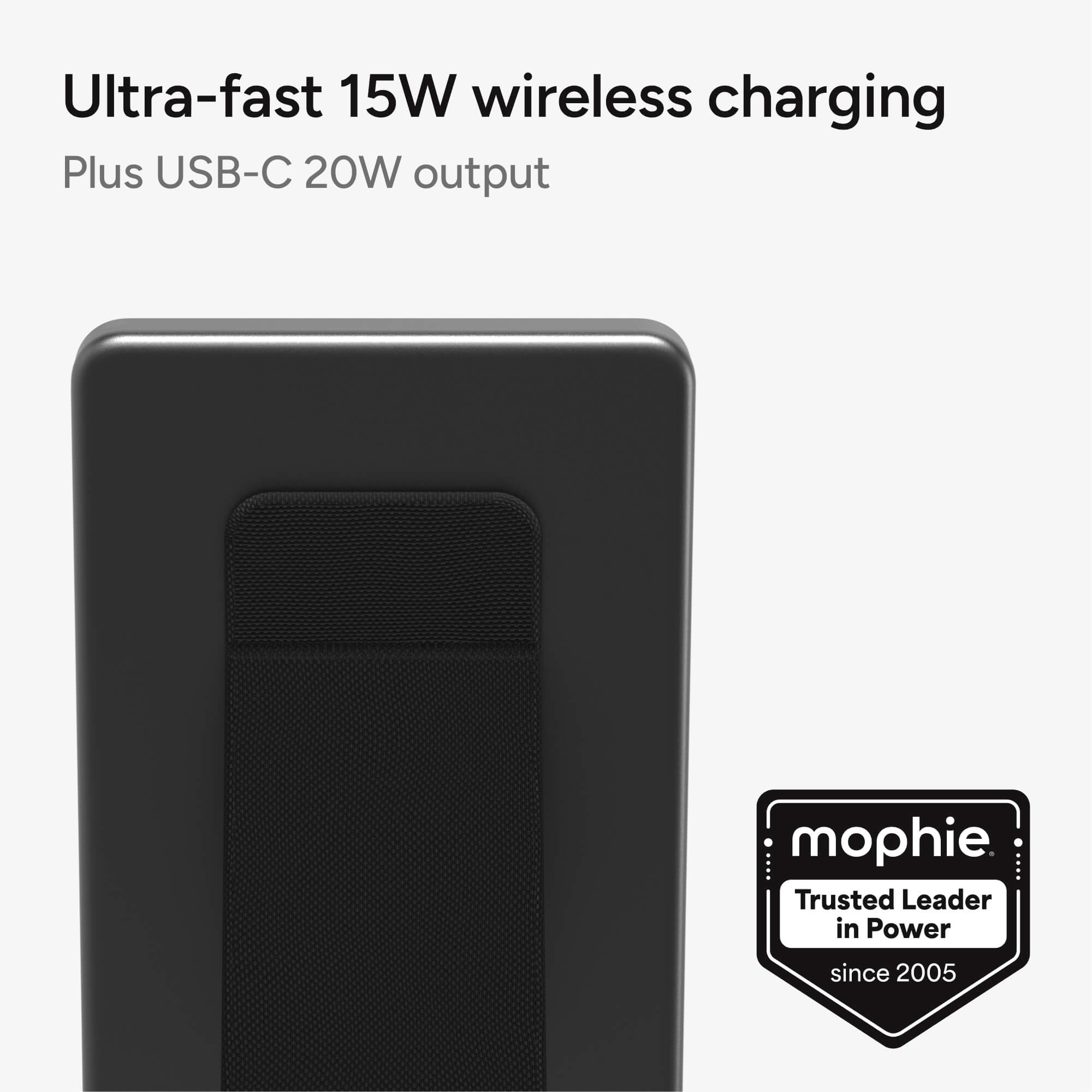 Slim Wireless 5K Powerstation - Power Bank with Stand