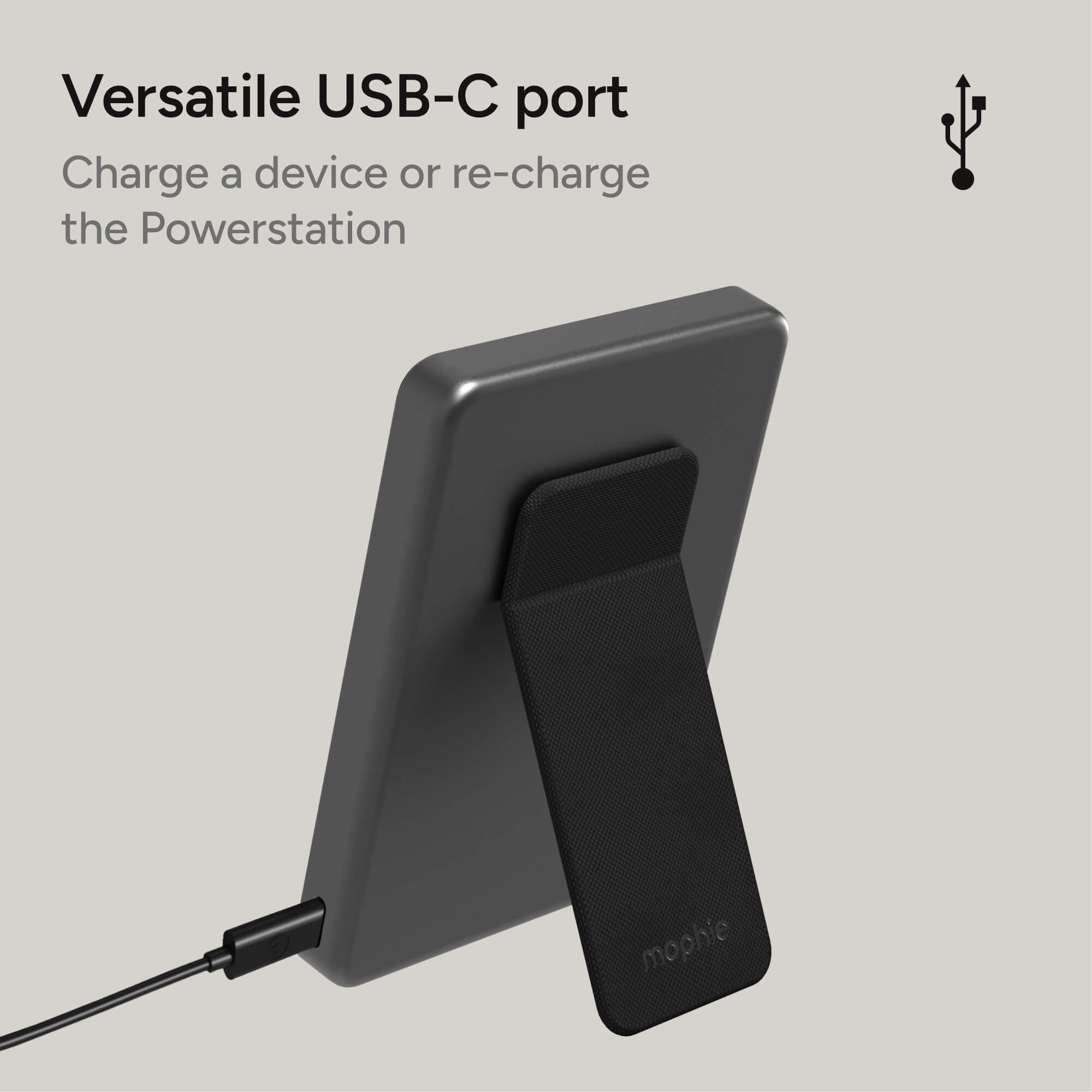 Slim Wireless 5K Powerstation - Power Bank with Stand