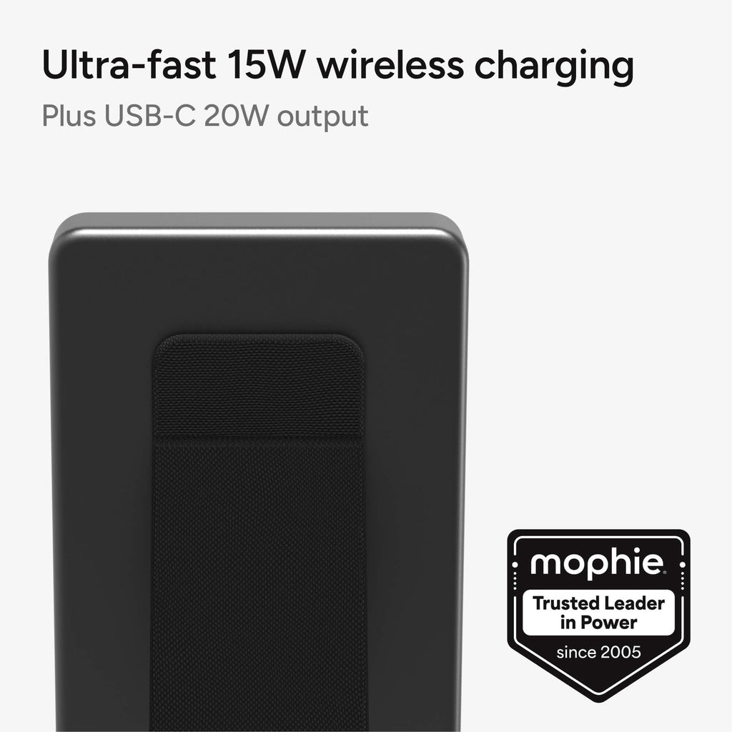 Slim Wireless 10K Powerstation - Power Bank with Stand