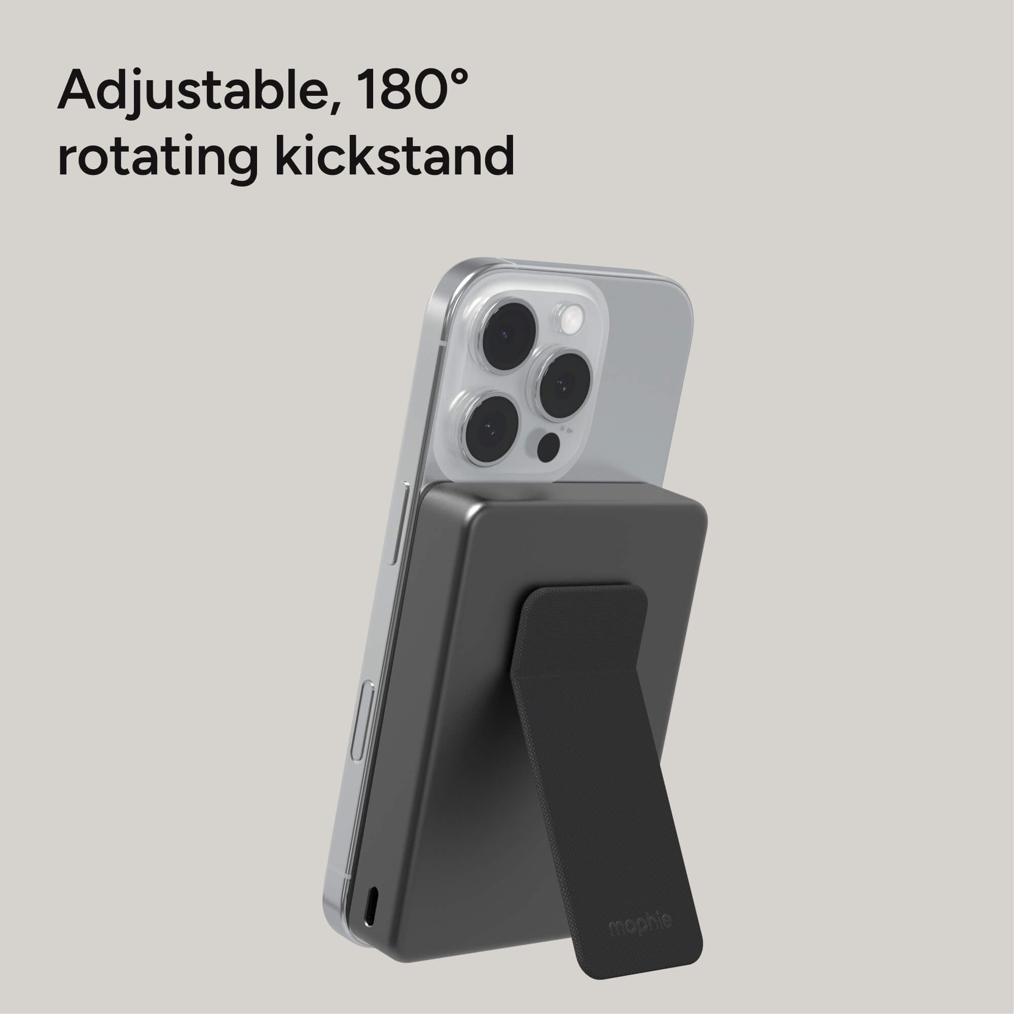 Slim Wireless 10K Powerstation - Power Bank with Stand